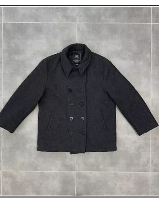 Пальто шерстяное бушлат