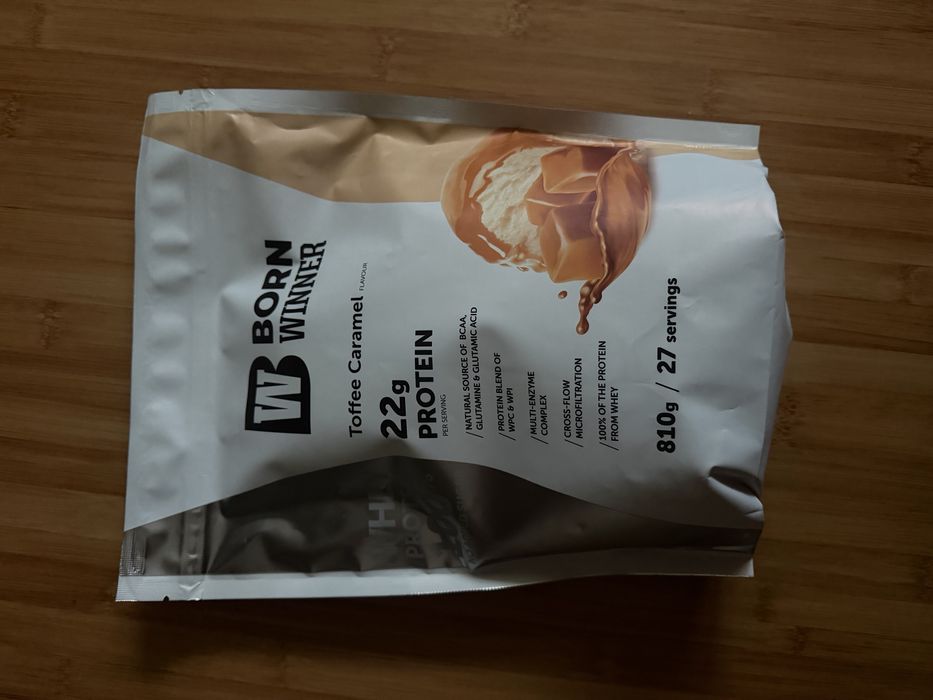 Proteina Whey 100% Toffee Caramel si Vanilie