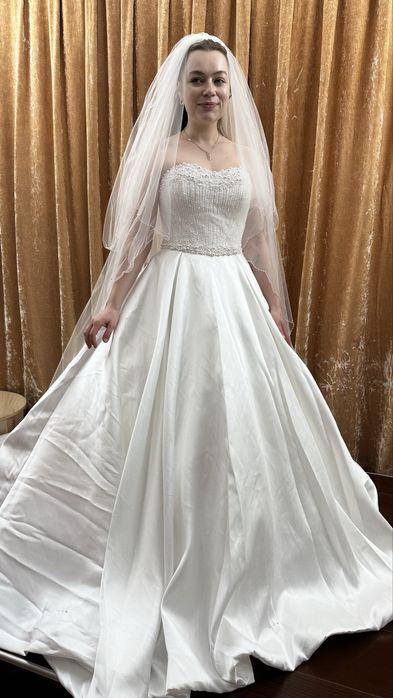 Воал, сватбено було