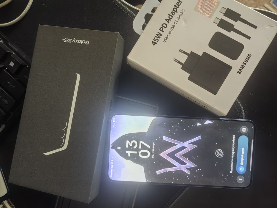 Samsung s25+ отлично работает