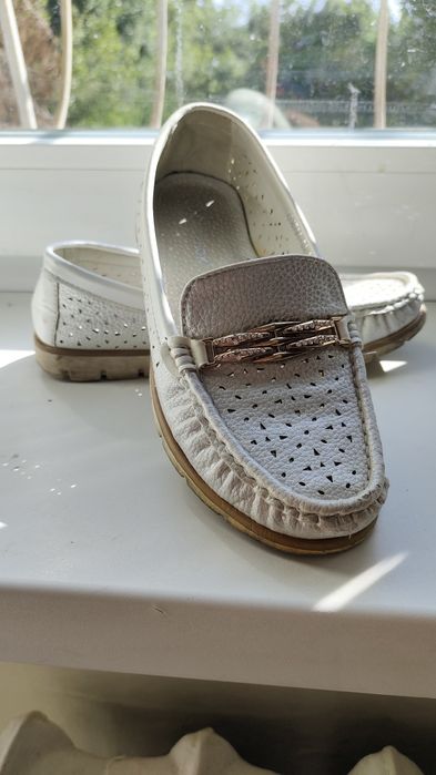 Балетки кожаные 34 размер.