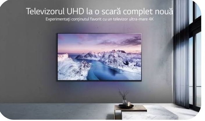 Vand Televizor LG Led smart 65 inch impecabil 65UR73003la
