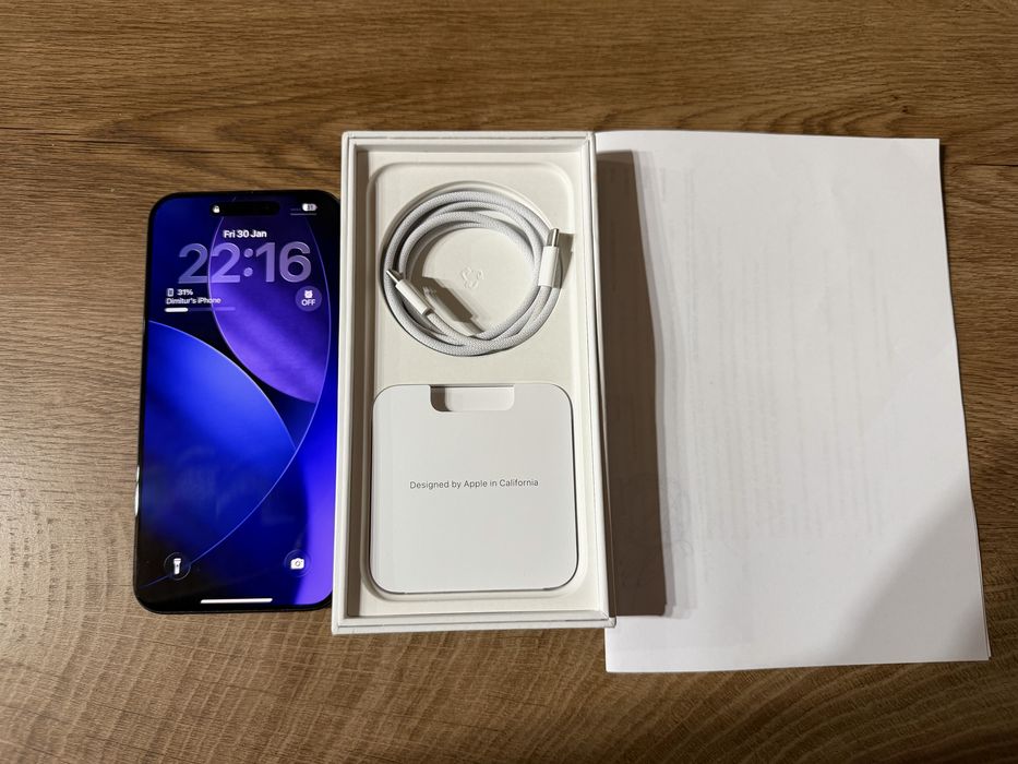 Iphone 15 Pro max 256Gb с гаранция