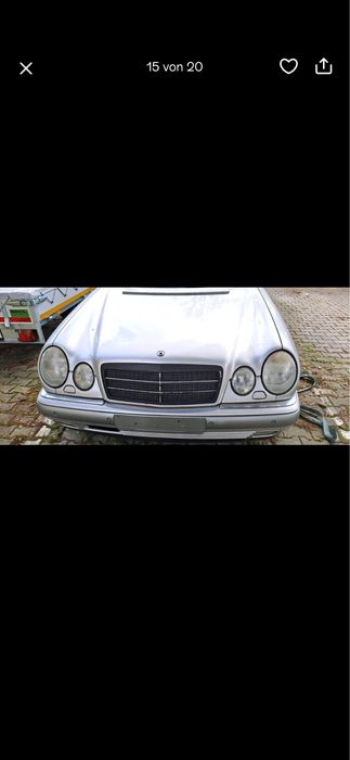 Бампер на Мерседес бенз w210 дорест