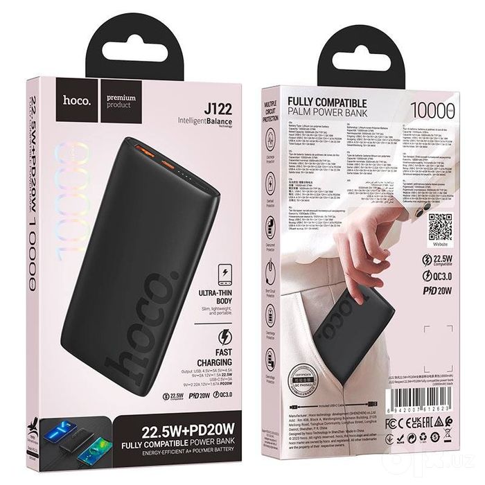 PowerBank Hoco, Borofone, Remax, Повербанк 10 000 mAh, 20 000 mAh