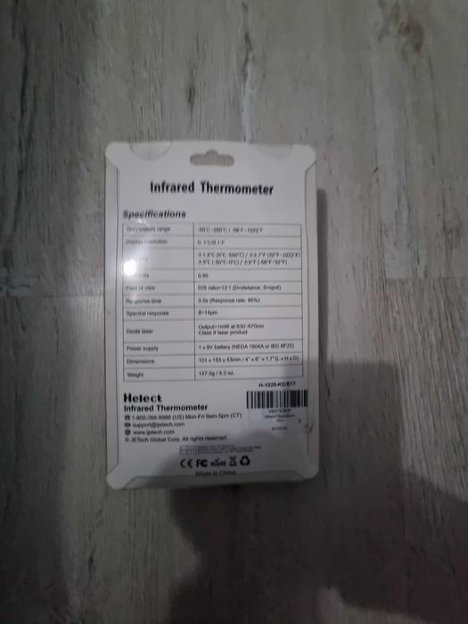 Termometru inflared