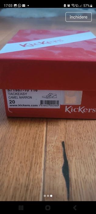 Papuci din piele pentru baietei