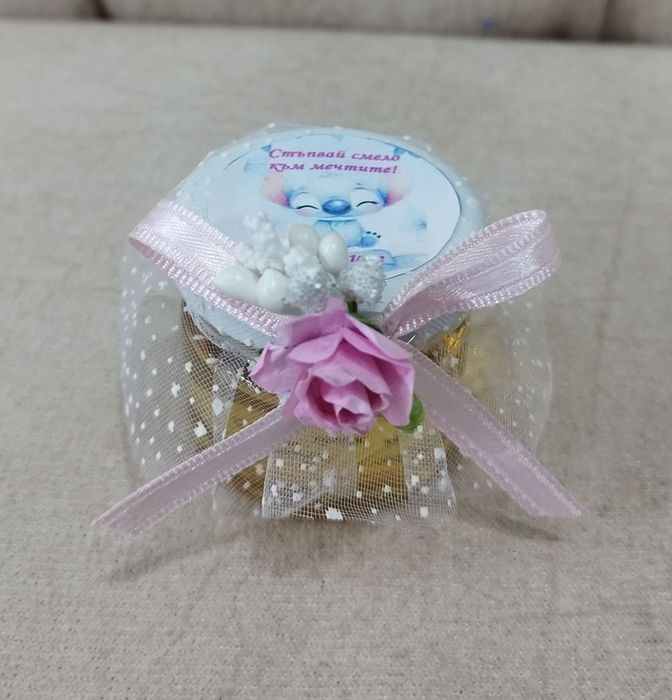 Бурканчета с мед  за подарък