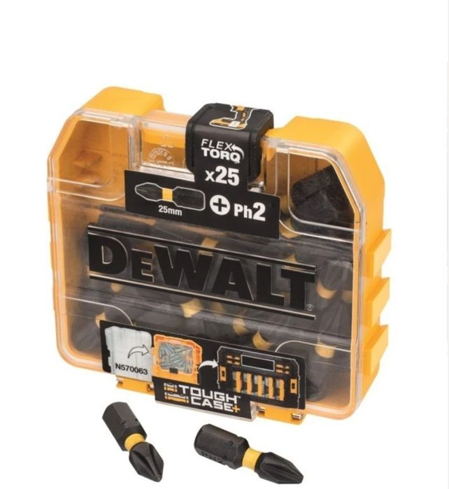 Комплект накрайници-битове Dewalt DT70555T Ph2- 25 броя