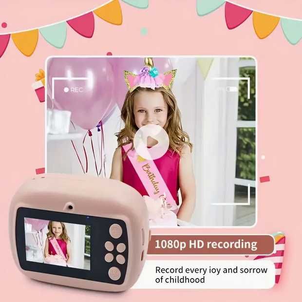 Aparat Foto Copii cu printare poze instanta. Noua ambalata!