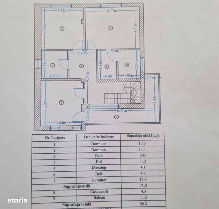 Casa P+1+POD 145MP utili comuna Berceni direct proprietar