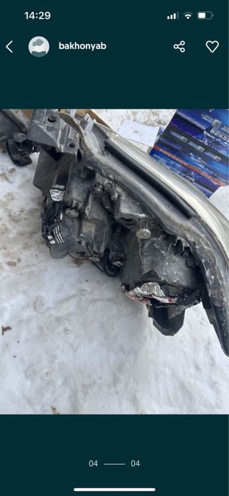 Фары от лексуса  570