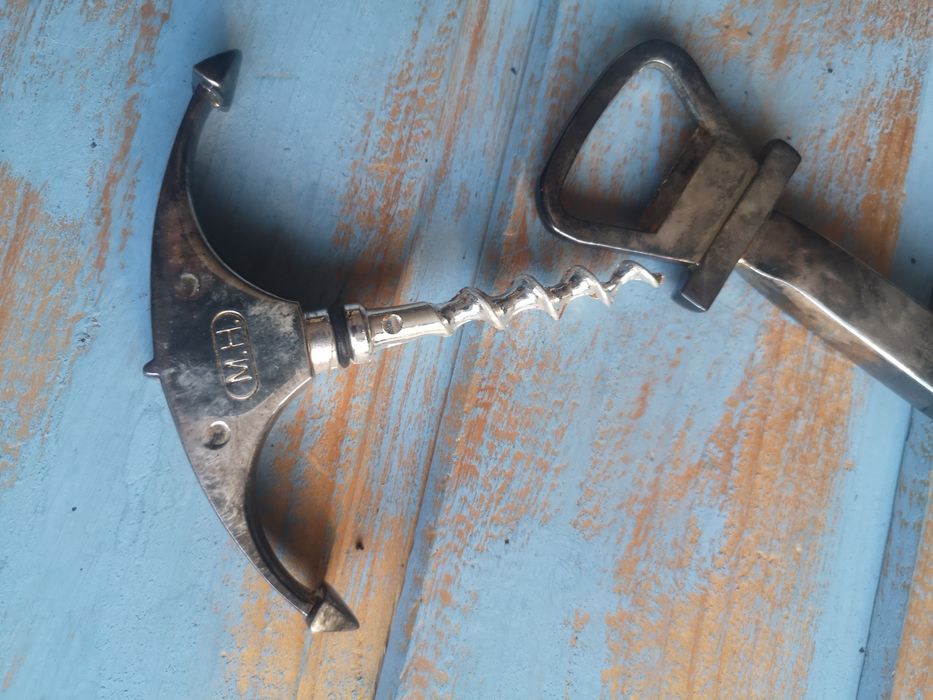 H. M.  Desfacator tirbuson ancora placat argint