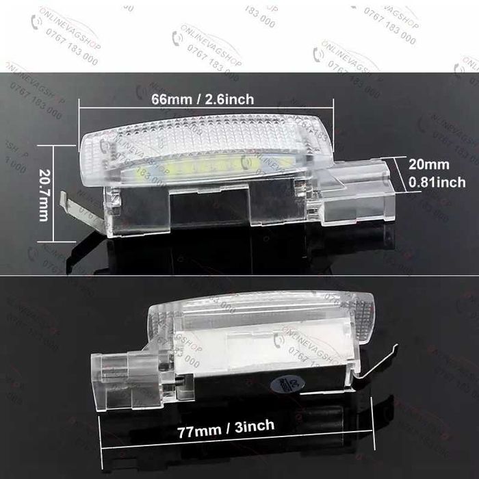 Lampa Led Parasolar Golf 5,6 Passat CC B5 B6 B7 Tiguan Scirocco Touran
