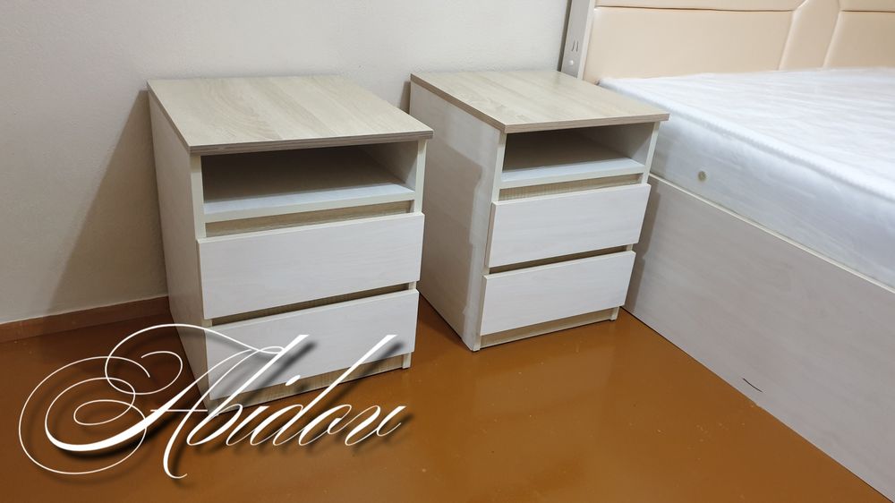 Компактная и функциональная тумбочка на колёсиках. Новое!