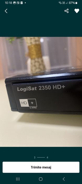 Vând receptor satelit Logisat 2350 hd