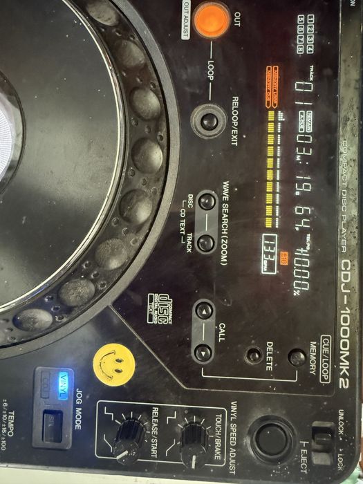 Pioneer CDJ-1000MK2 – Player DJ Profesional – Funcționează Perfect