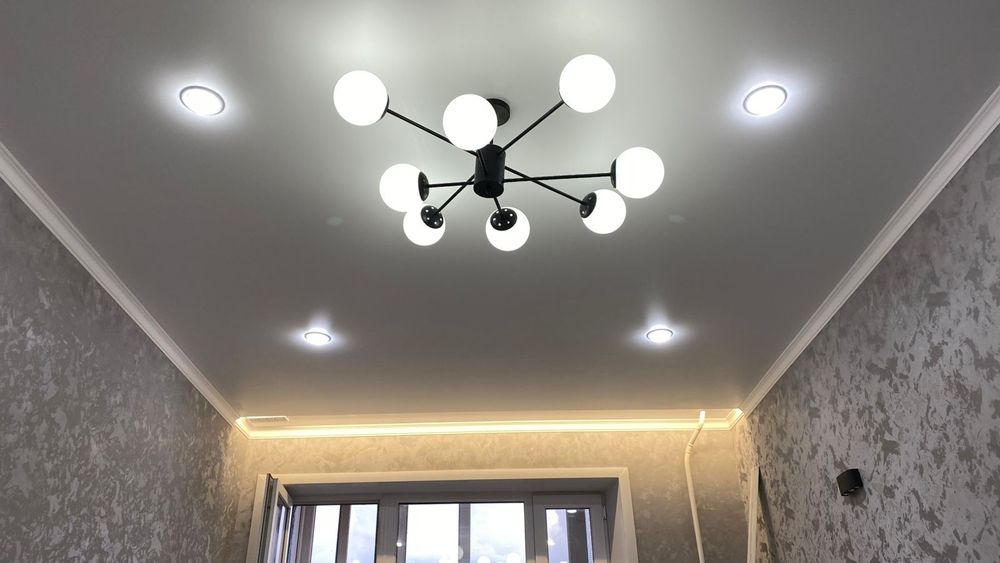 Французские натяжные потолки!