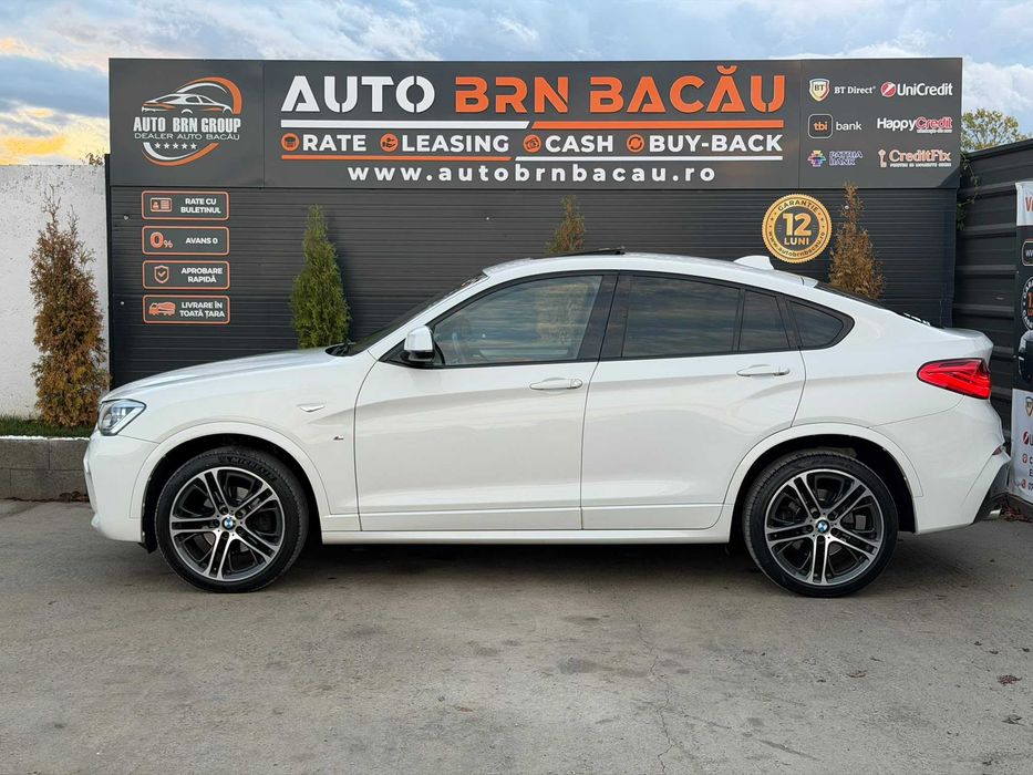BMW X4 2.0/ Diesel 190 Cp/ Xdrive/ M-SPORT/ Trapa panoramic/ Cash/ Rate/ Buy-Back Garantie 12 luni