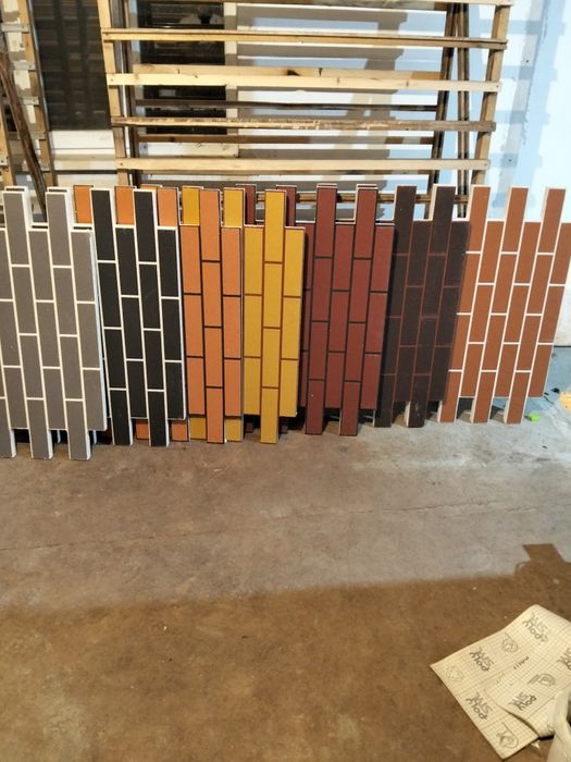 Фасад мраморная клинкер