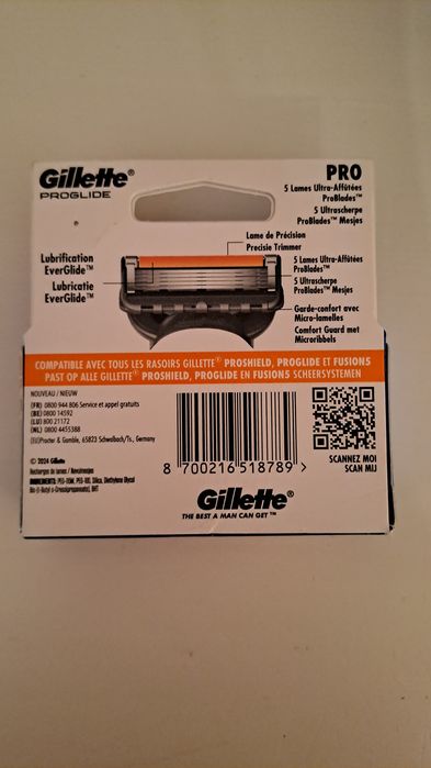 Rezerve Gillette Proglide/4 buc.