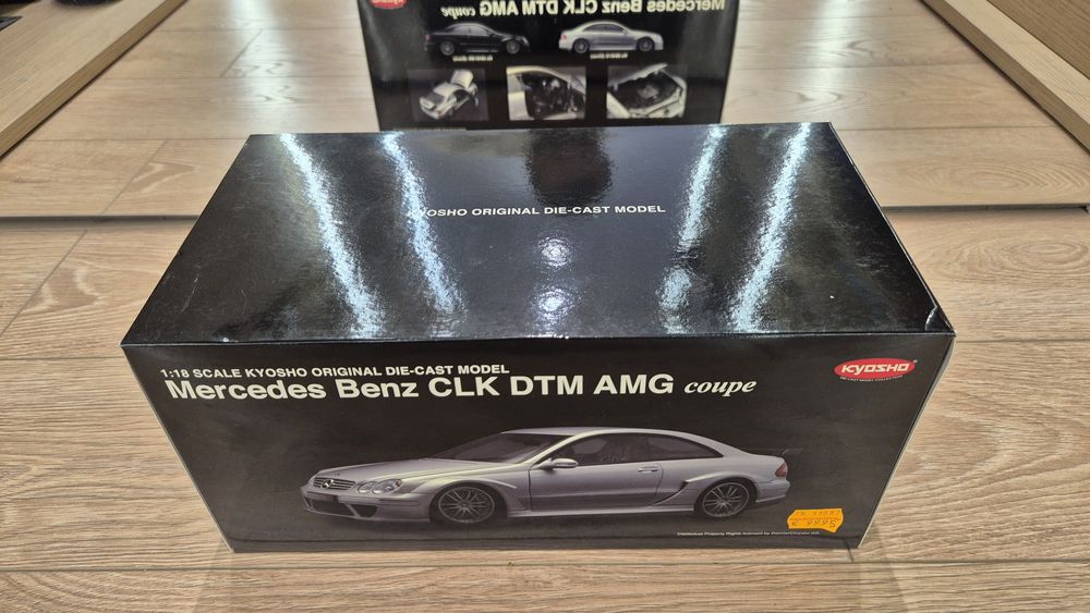 Kyosho 1:18 Mercedes-Benz CLK DTM AMG Coupe – Нов в кутия