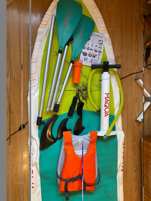 Set placa Paddleboard SUP, surf MAQUA