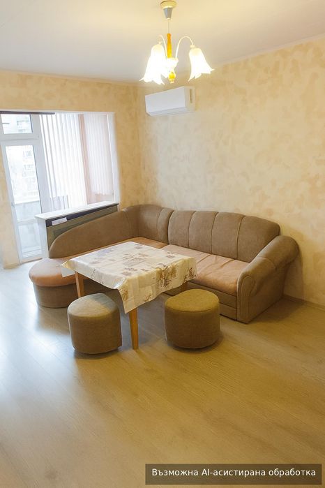 Тристаен апартамент под наем в жк. Тракия