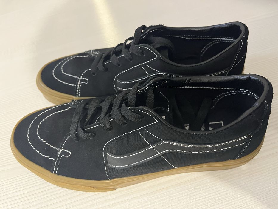 Vans sk8:low gum black оригинал