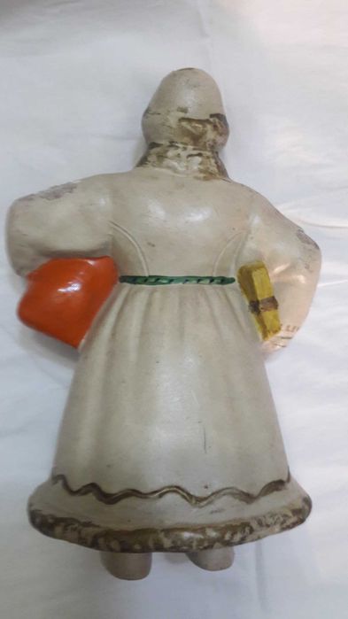 Дед Мороз под Ёлку . Папье-маше . 50 гг