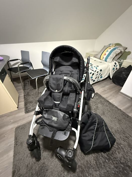 Carucior hippo 1 pentru copiii cu dizabilitati