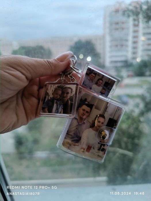 Брелоки с фотографиями