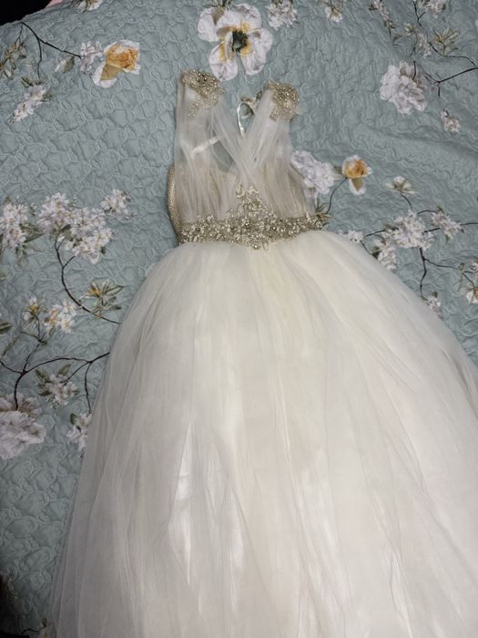 Вечернее платье для 7-8 лет