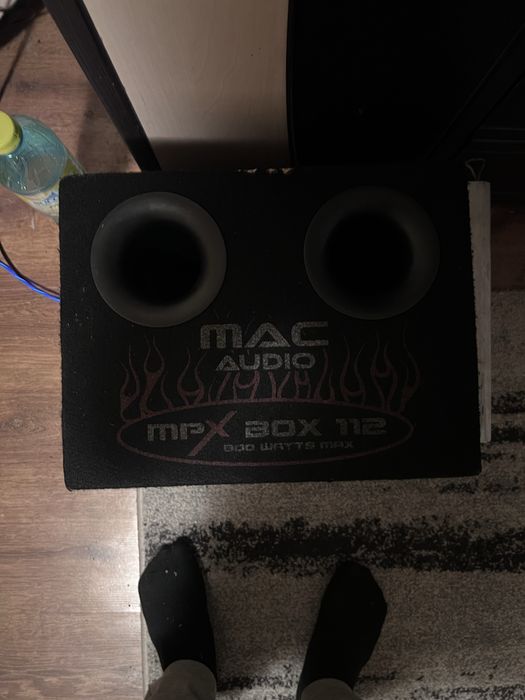 Subwoofer Auto Mac MPX Box 112 800W