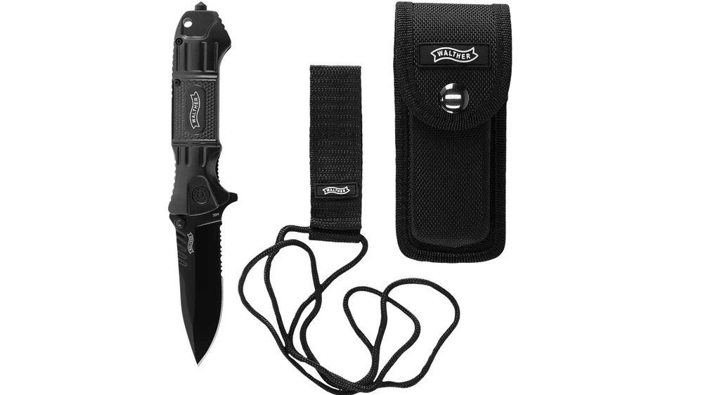 Сгъваем нож Walther BTK  с калъф Black Tac Knife
