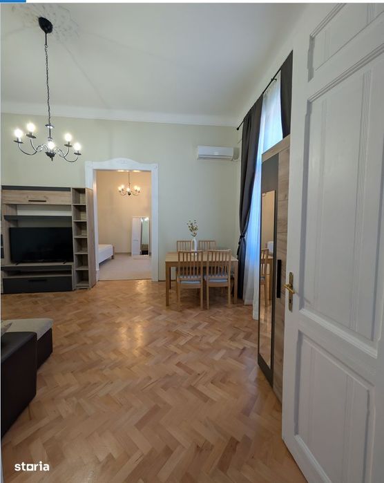 Apartament ultracentral cu doua camere de închiriat