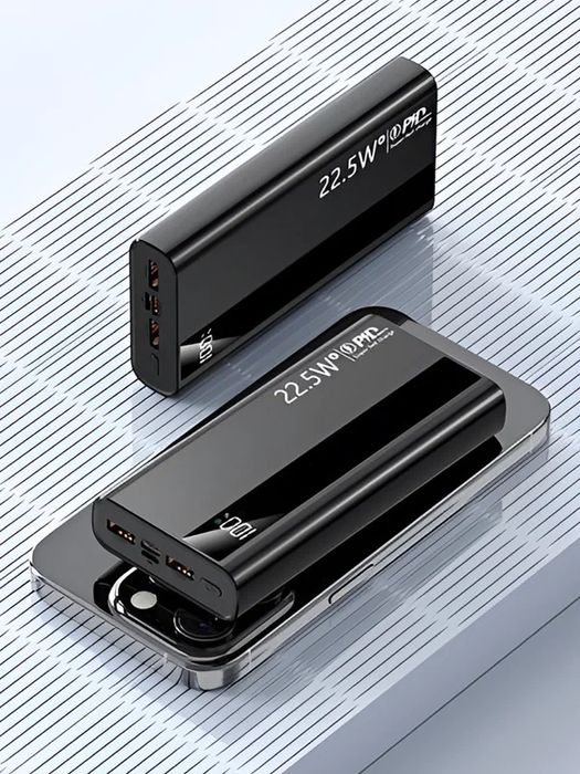 Powerbank Внешний аккумулятор 10 000 mA/h 22.W с быстрой зарядкой