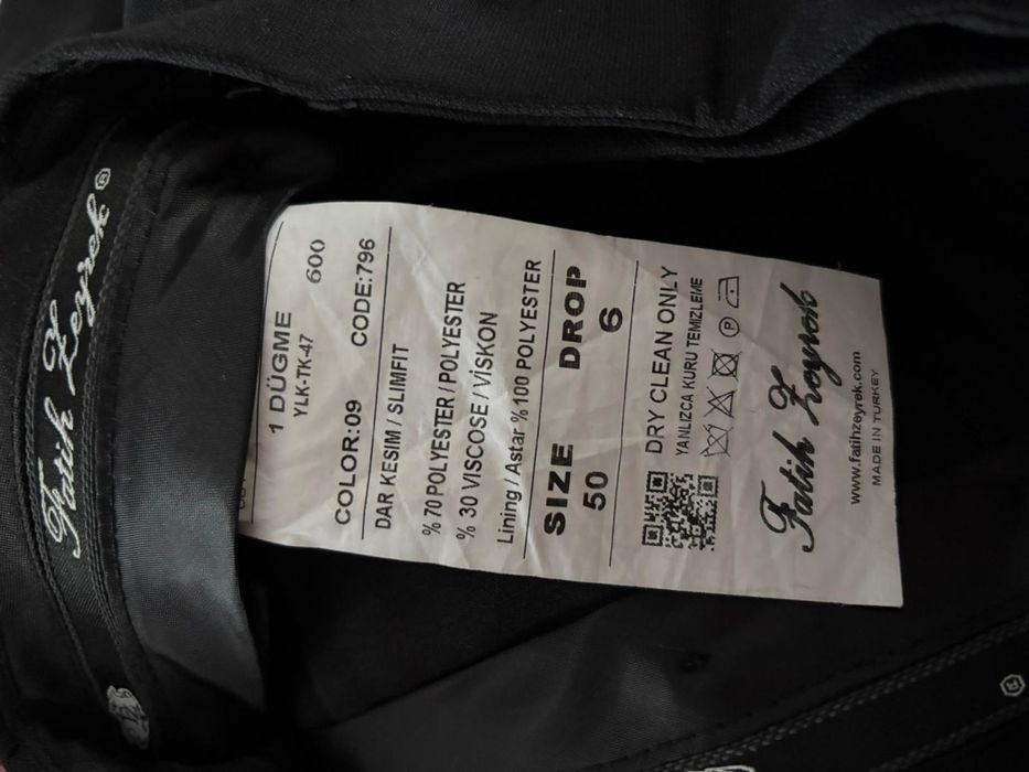 Costum pentru băieți, majorat