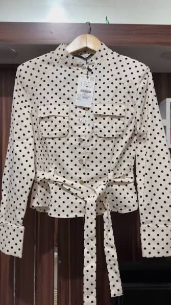 Сет пола и риза на точки Zara polka dot