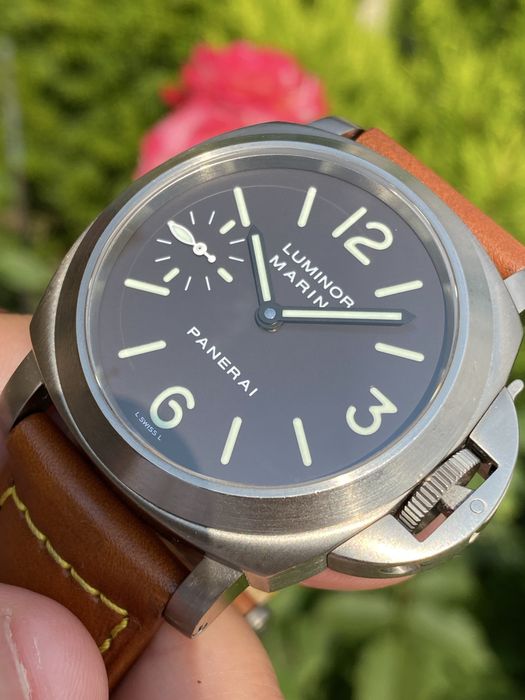 Panerai Luminor Marina  /cadran tabacco/ diver 300m Titan