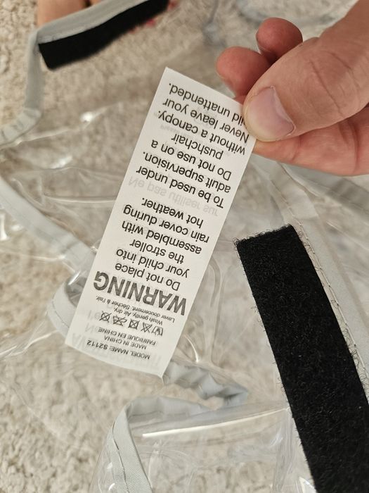 Husa protectie ploaie pentru carucior bebelus - universal