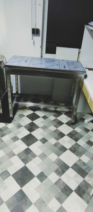 Masă de lucru inox nouă