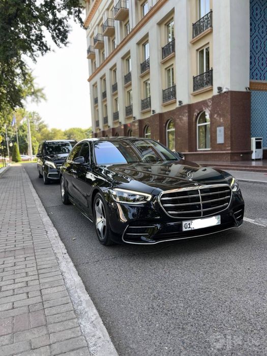 Трансфер на Mercedes s-class w223, вип такси