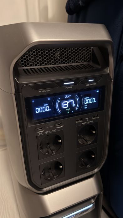EcoFlow DELTA 3 Plus + DELTA 3 Smart Extra Battery – sistem complet 2,048 kWh + geantă de transport