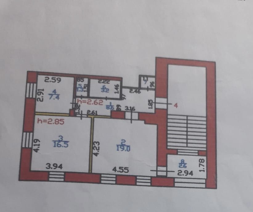 Продам 2х комнатную квартиру