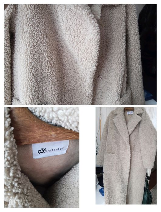 Шуба тедди в хорошем состоянии