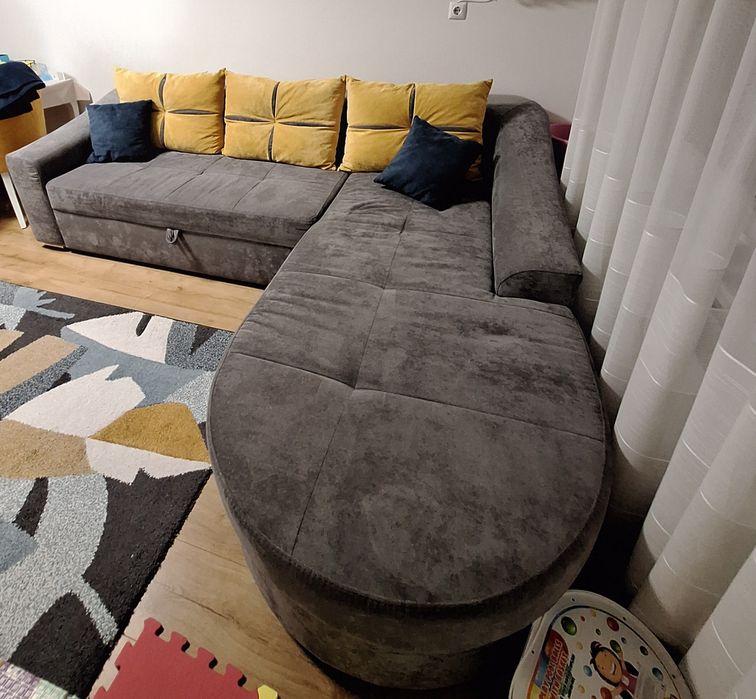 Диван с лежанка "Бока"