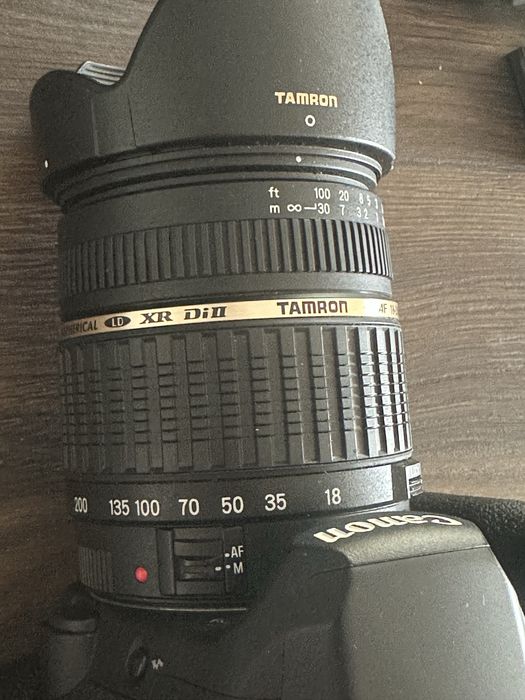 Canon EOS 50D + Tamron 18-200mm + чанта и аксесоари