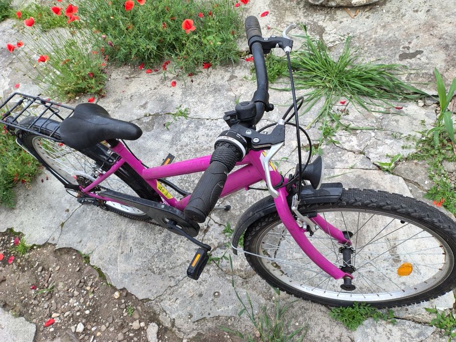 Bicicleta Copii Dhs Terrana 2414 - 24 Inch, Violet