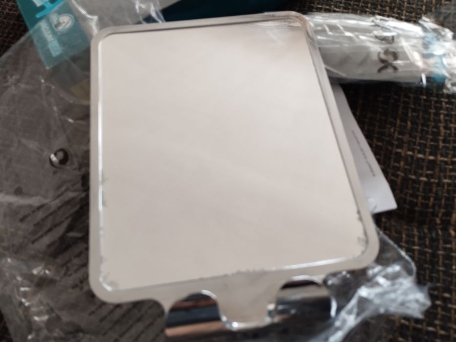 Oglindă anti-aburire WENKO Vacuum-Loc® Quadro, oglindă cosmetică pentr